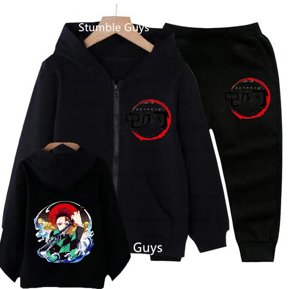 2-13 Years Old Kids Demon Slayer Hoodies Sets Children's Autumn And Spring Long Sleeve Sweatshirts Trousers 2pcs Costume Outfits
2-13 Years Old Kids Demon Slayer Hoodies Sets Children's Autumn And Spring Long Sleeve Sweatshirts Trousers 2pcs Costume Outfits