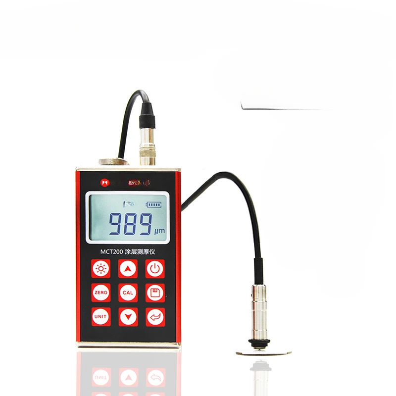 MCT200 Coating Thickness Gauge Paint Coating Anti-corrosion Layer Cladding Thickness Gauge Film Thickness
MCT200 Coating Thickness Gauge Paint Coating Anti-corrosion Layer Cladding Thickness Gauge Film Thickness