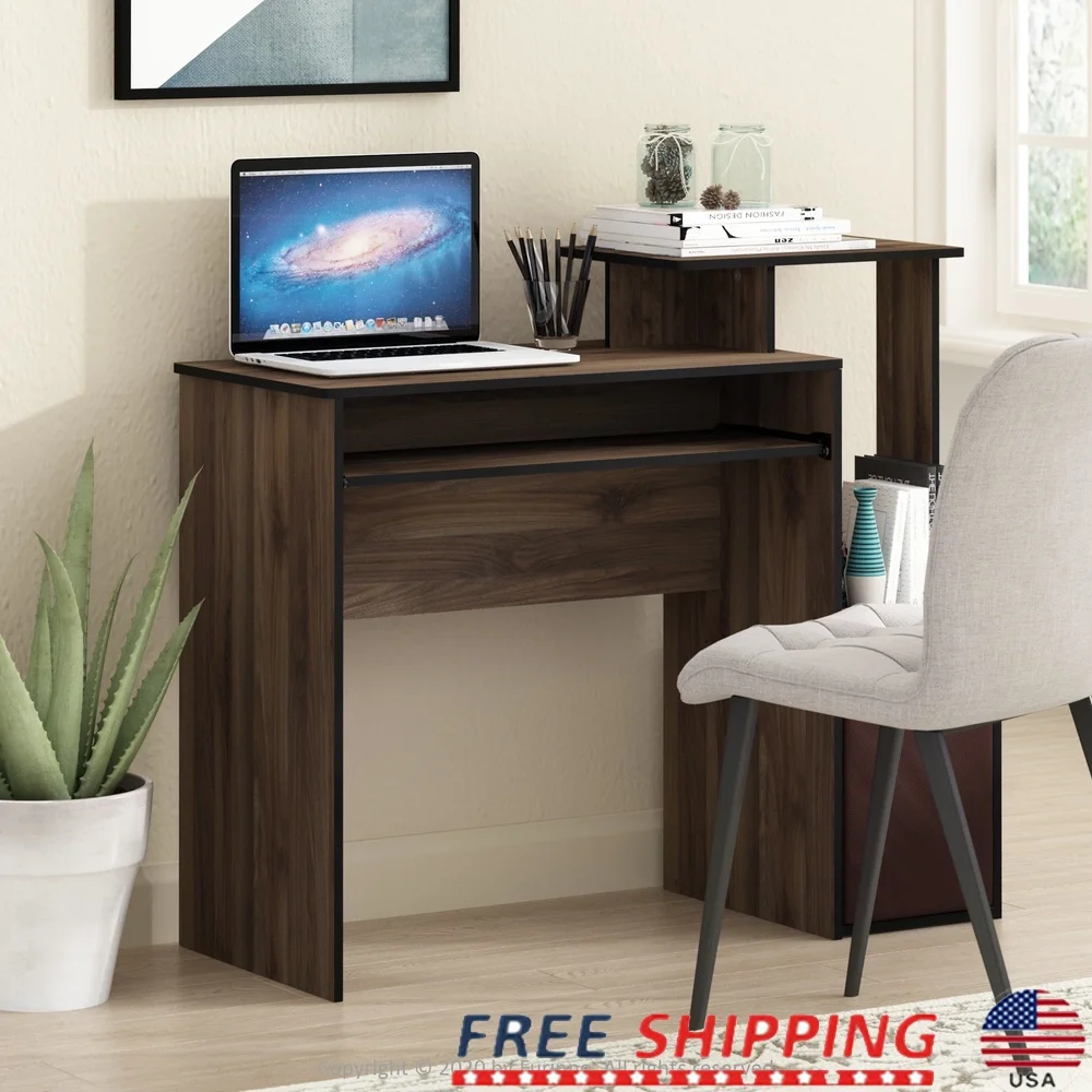 Multipurpose Home Office Computer Writing Desk with Slide-Out Keyboard Tray Storage Small Spaces Easy Assembly
Multipurpose Home Office Computer Writing Desk with Slide-Out Keyboard Tray Storage Small Spaces Easy Assembly
