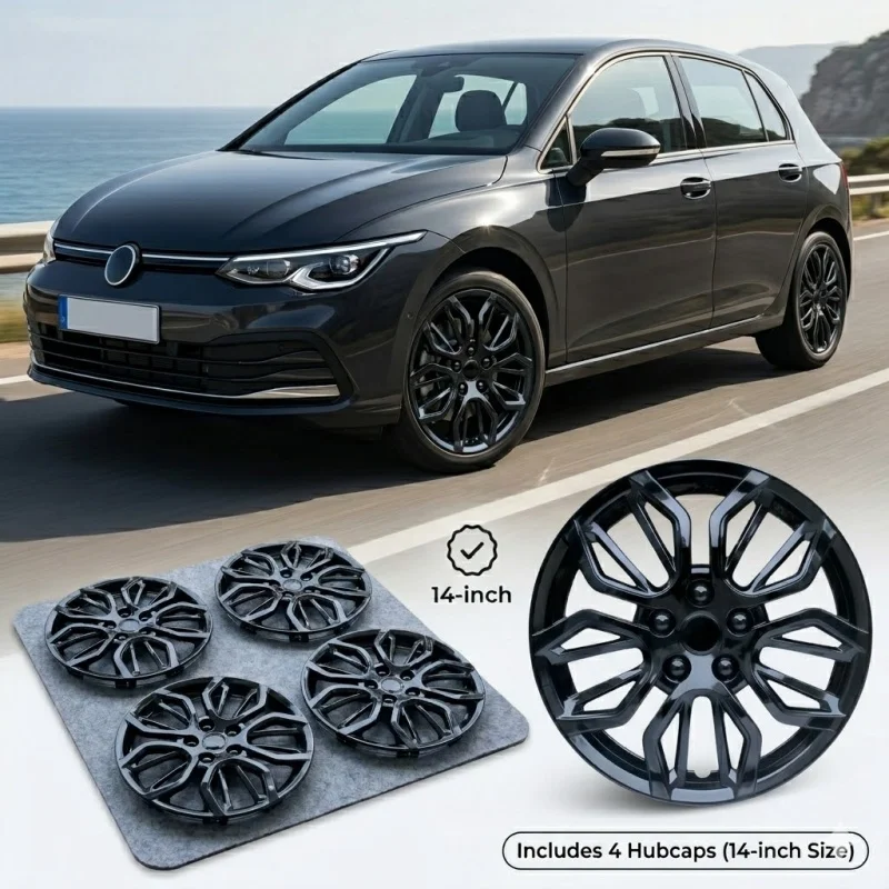 4pcs 14 Inch Universal Car Wheel Hubcaps Black Blue Auto Rim Covers Protective Wheelskins Shell Styling Refitting Accessories
4pcs 14 Inch Universal Car Wheel Hubcaps Black Blue Auto Rim Covers Protective Wheelskins Shell Styling Refitting Accessories