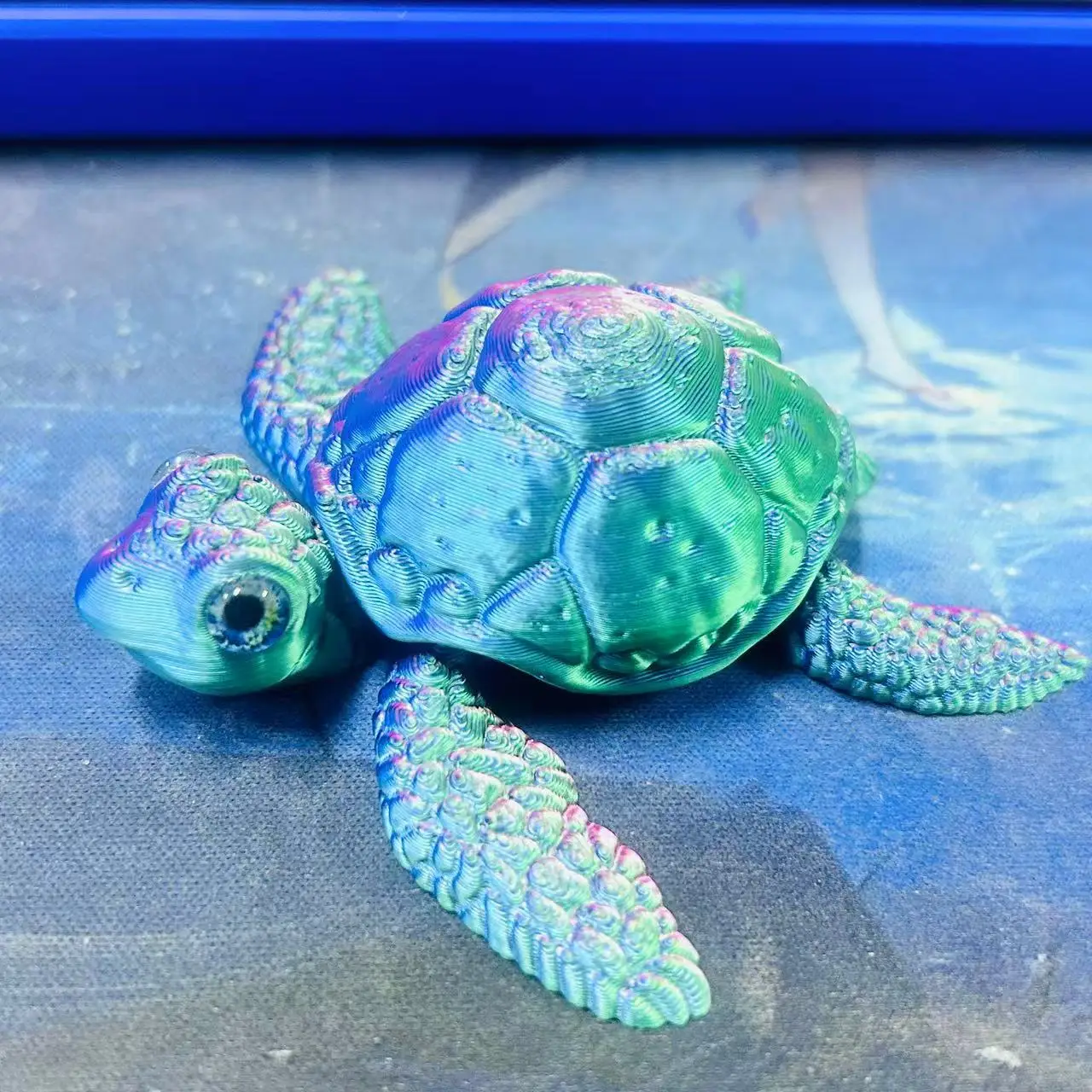 3D Printed Turtle Multi Joint Movable Ornament Versatile Shapes Creative Home Office Desktop Ornament 2025 New Year Gift Crafts
3D Printed Turtle Multi Joint Movable Ornament Versatile Shapes Creative Home Office Desktop Ornament 2025 New Year Gift Crafts