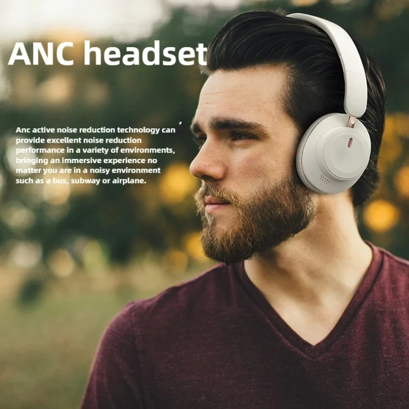 New H9 ANC Wireless Headsets Active Noise Cancellation Headphone Foldable Portable Over Ear Bluetooth Headphones with FM Radio
New H9 ANC Wireless Headsets Active Noise Cancellation Headphone Foldable Portable Over Ear Bluetooth Headphones with FM Radio