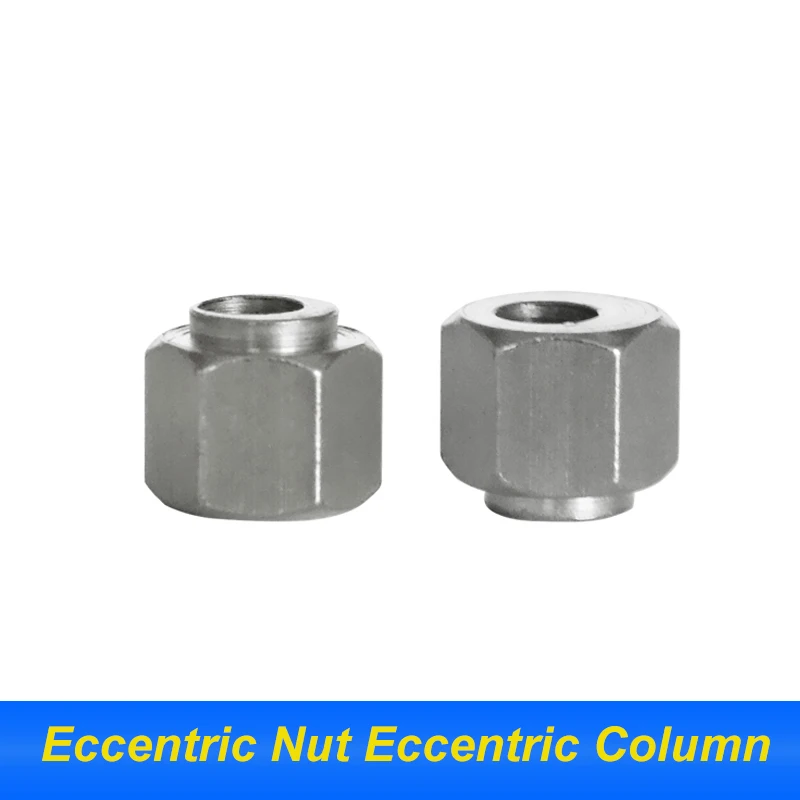 2 Pc Eccentric Column Hexagonal Eccentric Nut Inner Hole 5mm V-Groove Carbon Steel Nickel Plated For 3d Printer Accessories
2 Pc Eccentric Column Hexagonal Eccentric Nut Inner Hole 5mm V-Groove Carbon Steel Nickel Plated For 3d Printer Accessories