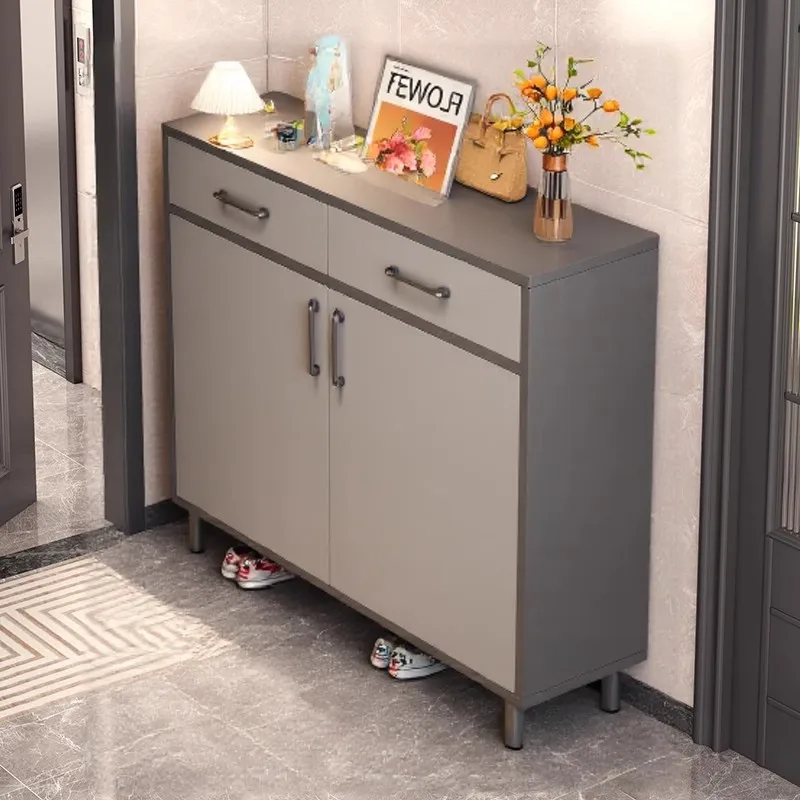 Shoe cabinet Home entrance Small narrow door Back aisle storage Locker Shoe rack
Shoe cabinet Home entrance Small narrow door Back aisle storage Locker Shoe rack