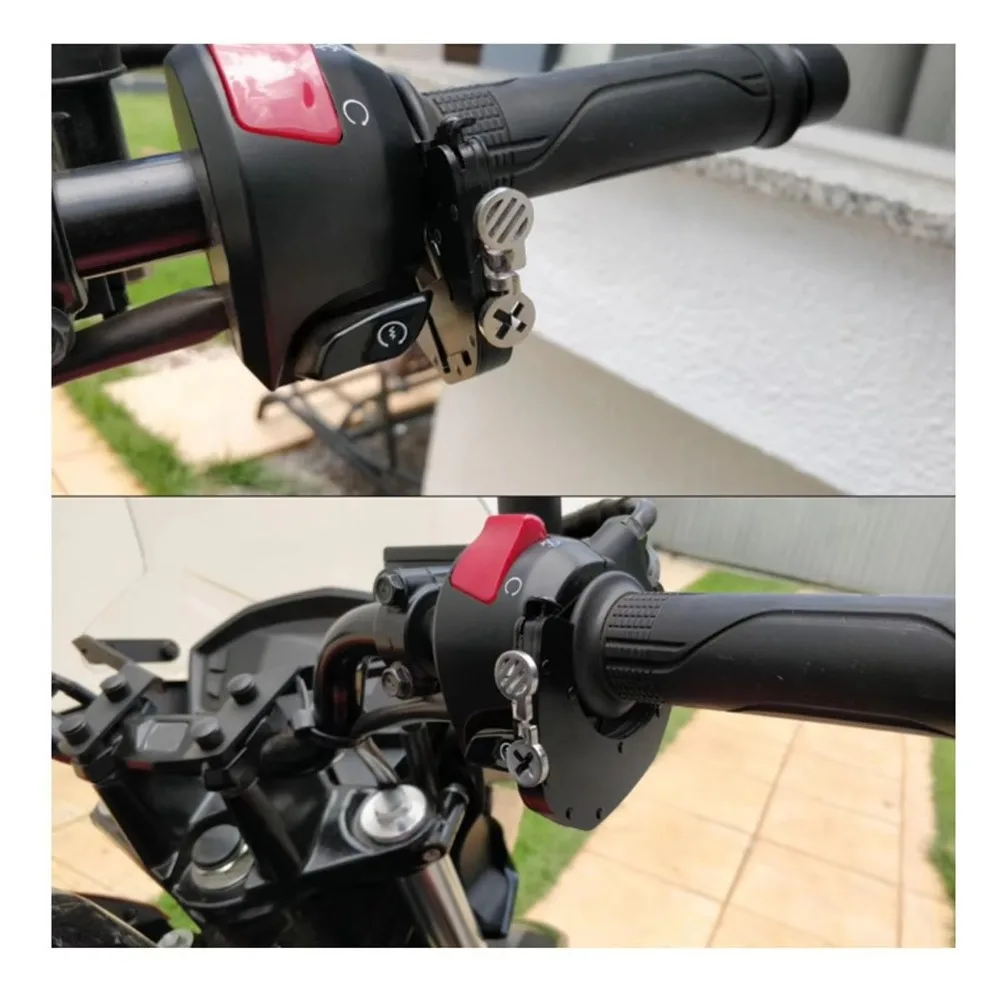 Universal Motorcycle Throttle Lock Metal Black Control Assist Lock Durable Adjustable Control Throttle Assist Lock Retainer
Universal Motorcycle Throttle Lock Metal Black Control Assist Lock Durable Adjustable Control Throttle Assist Lock Retainer