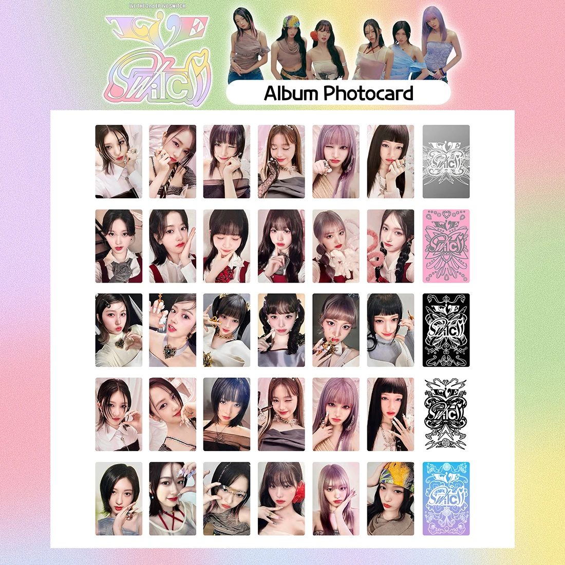 Kpop Decorative Photocard Lomo Card Set Double-sided Postcard for Fans Diary Scrapbooking
Kpop Decorative Photocard Lomo Card Set Double-sided Postcard for Fans Diary Scrapbooking