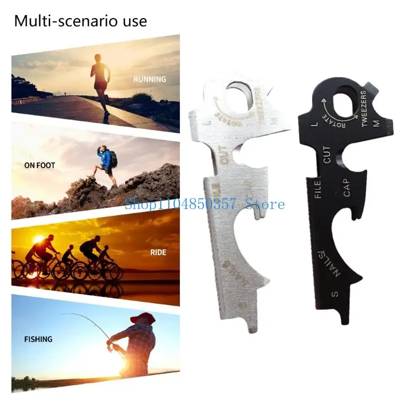 652F Stainless Steel Multitool Keychains Outdoor Survival Multipurpose Keychains for Camping Hiking Cycling Emergencies Use
652F Stainless Steel Multitool Keychains Outdoor Survival Multipurpose Keychains for Camping Hiking Cycling Emergencies Use