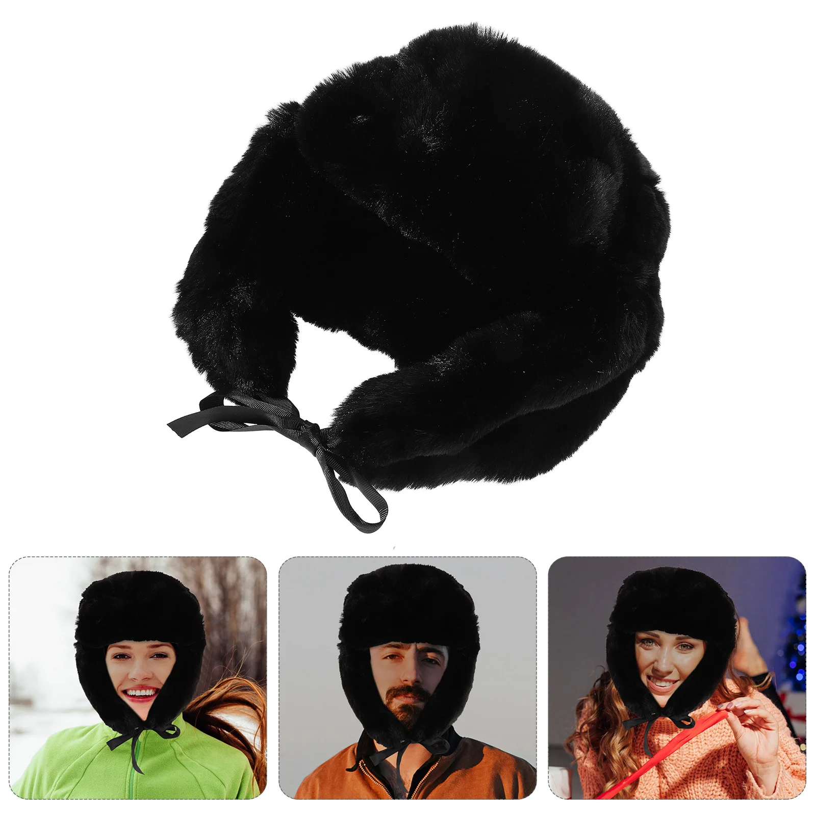 Warm Furry Trapper Hat Thick Earflap Windproof Cold Weather Cap For Men Women Outdoor Ski Hunting Hiking Headwear
Warm Furry Trapper Hat Thick Earflap Windproof Cold Weather Cap For Men Women Outdoor Ski Hunting Hiking Headwear
