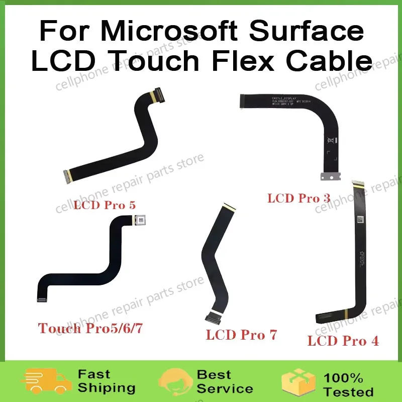 Высокое качество для Microsoft Surface Pro 3 4 5 6 7, ЖК-дисплей, сенсорный экран, гибкий кабель, разъем, запасные части для материнской платы
Высокое качество для Microsoft Surface Pro 3 4 5 6 7, ЖК-дисплей, сенсорный экран, гибкий кабель, разъем, запасные части для материнской платы