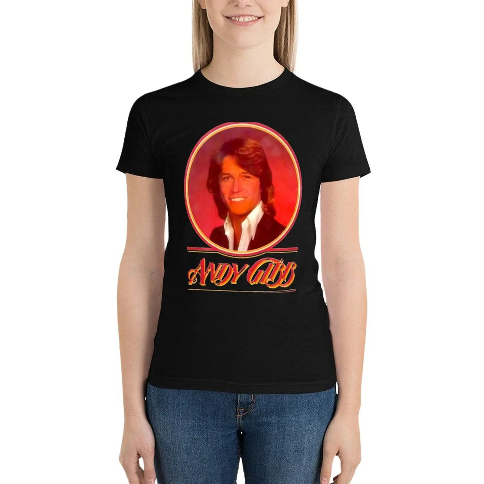 Andy Gibb Classic Retro Photo Figure T-Shirt summer tops female kawaii clothes white t-shirts for Women
Andy Gibb Classic Retro Photo Figure T-Shirt summer tops female kawaii clothes white t-shirts for Women