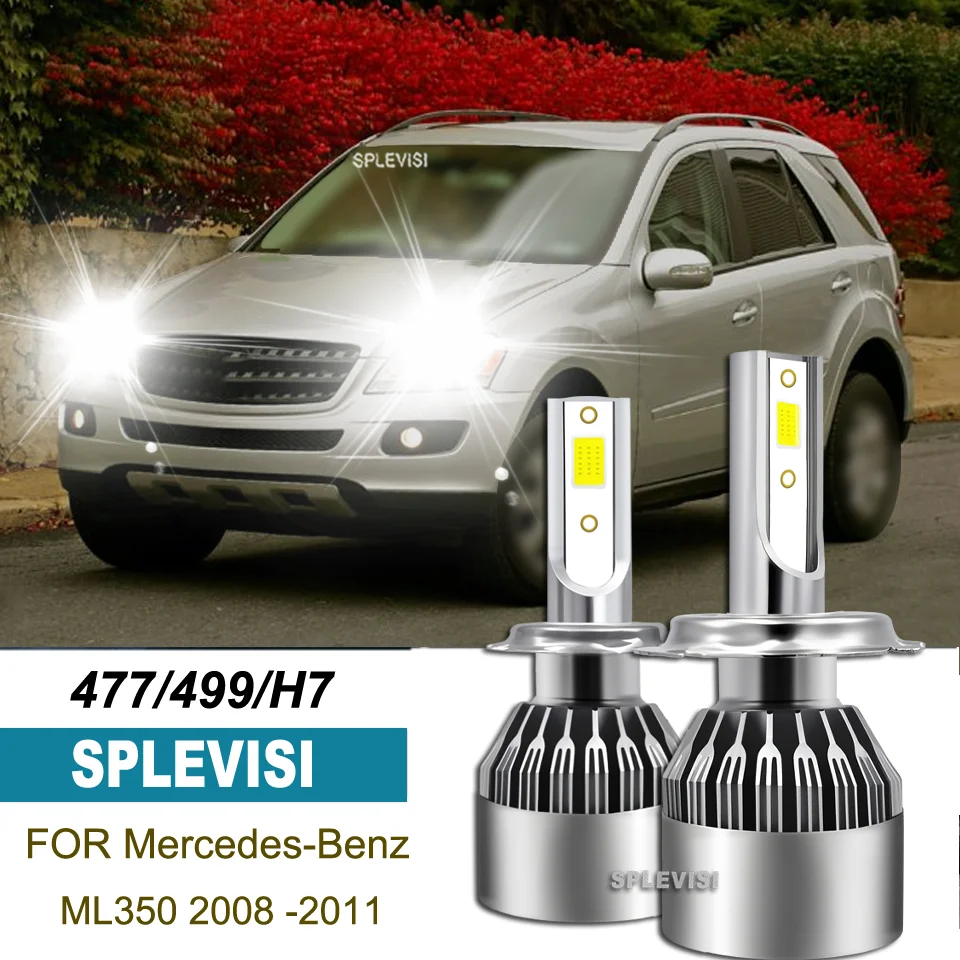 2PCS High Power 90W Car Lights H7 Bright White LED Headlights 6000K Replace Kit For For Mercedes Benz ML350 2008 2009 2010 2011
2PCS High Power 90W Car Lights H7 Bright White LED Headlights 6000K Replace Kit For For Mercedes Benz ML350 2008 2009 2010 2011