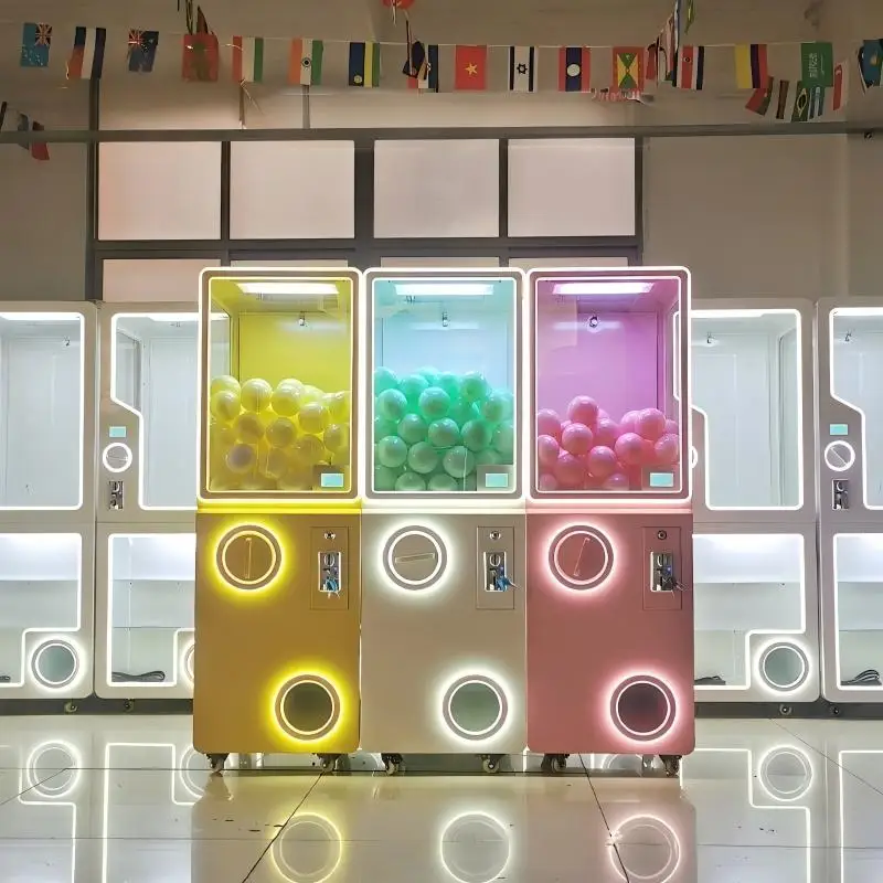 Customizable Large Capacity Automatic Gachapon Machine Claw Capsule Toy Coin Operated Vending Machine for Event & Amusement
Customizable Large Capacity Automatic Gachapon Machine Claw Capsule Toy Coin Operated Vending Machine for Event & Amusement