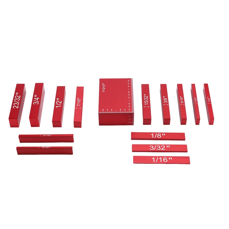 AT14 Height Gauge Block Adjustable Woodworking Pad Measurement Tool Measurement Block Adjust Height Tool Gauge Block 
AT14 Height Gauge Block Adjustable Woodworking Pad Measurement Tool Measurement Block Adjust Height Tool Gauge Block