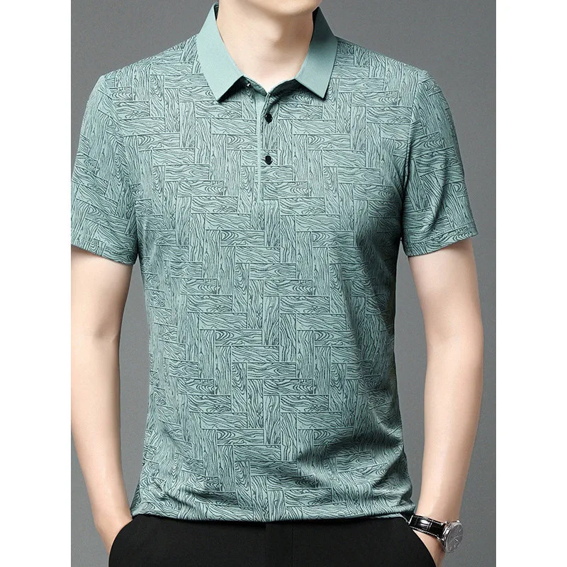 Новая мужская повседневная деловая рубашка с короткими рукавами с принтом, модный удобный и дышащий топ с короткими рукавами
Новая мужская повседневная деловая рубашка с короткими рукавами с принтом, модный удобный и дышащий топ с короткими рукавами
