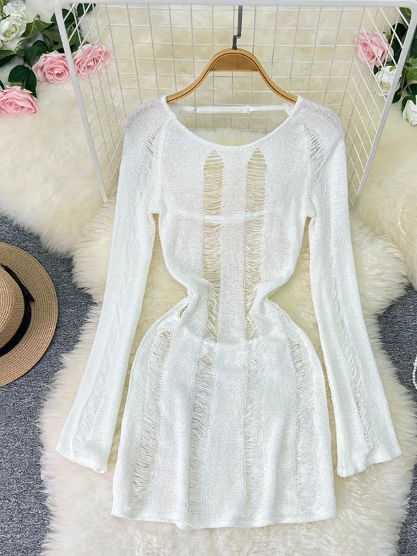 Meng Qi2026 Spring Summer Sexy Hollow out Ba Long Sve Bodycon Cover up Women's Dr Skin Friendly Breathable Polyester
Meng Qi2026 Spring Summer Sexy Hollow out Ba Long Sve Bodycon Cover up Women's Dr Skin Friendly Breathable Polyester