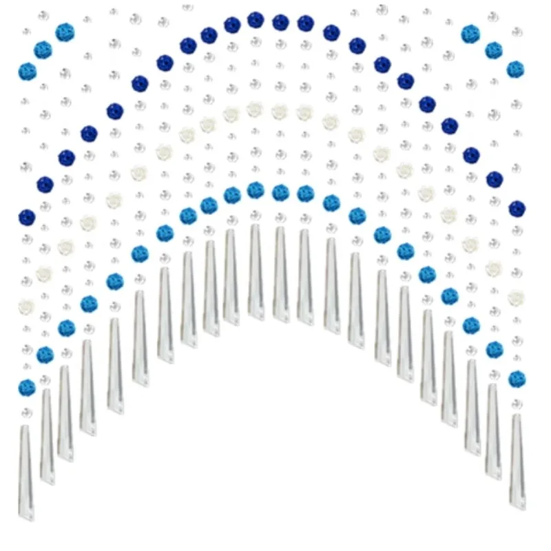No punching crystal bead curtain Mediterranean vine ball bead curtain door curtain shoe cabinet living room dining room wave par
No punching crystal bead curtain Mediterranean vine ball bead curtain door curtain shoe cabinet living room dining room wave par