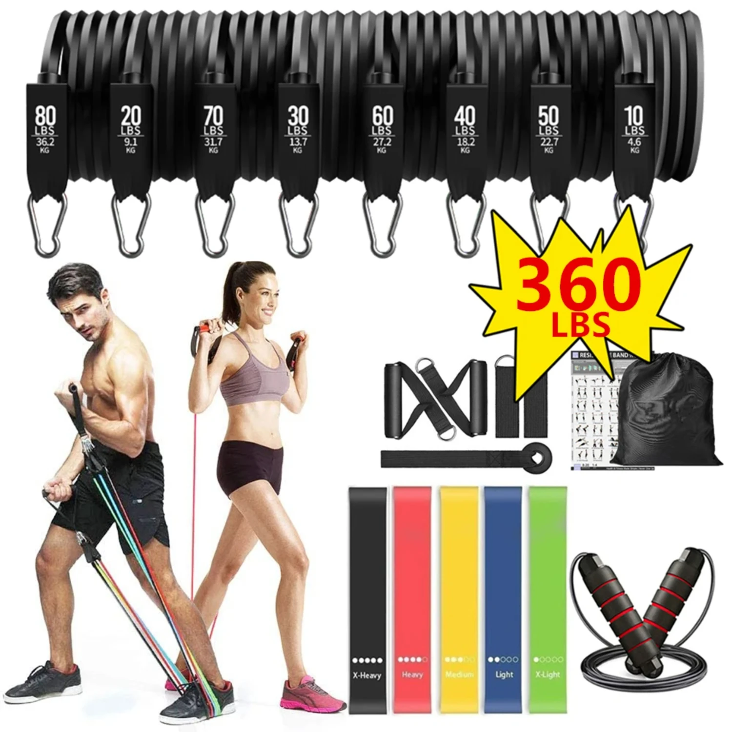 Gym Fitness Resistance Bands Yoga Stretch Pull Assist Bands Rubber Crossfit Exercise Training Workout Equipment
Gym Fitness Resistance Bands Yoga Stretch Pull Assist Bands Rubber Crossfit Exercise Training Workout Equipment