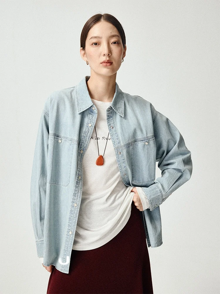 Classic Waed Cotton 00% Heavyweight irt UMILAB Stela Origin ape Women's Comfortable Breathable Long Sve Commute Sle
Classic Waed Cotton 00% Heavyweight irt UMILAB Stela Origin ape Women's Comfortable Breathable Long Sve Commute Sle