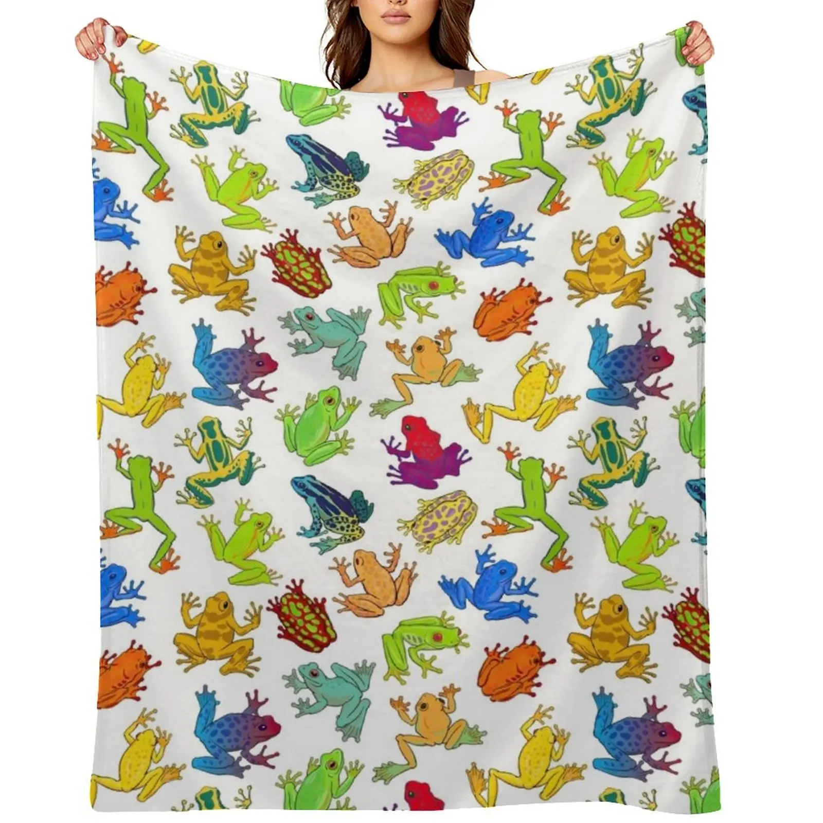Colorful Frogs Throw Blanket Vintage Blankets For Bed manga Hair Blankets
Colorful Frogs Throw Blanket Vintage Blankets For Bed manga Hair Blankets