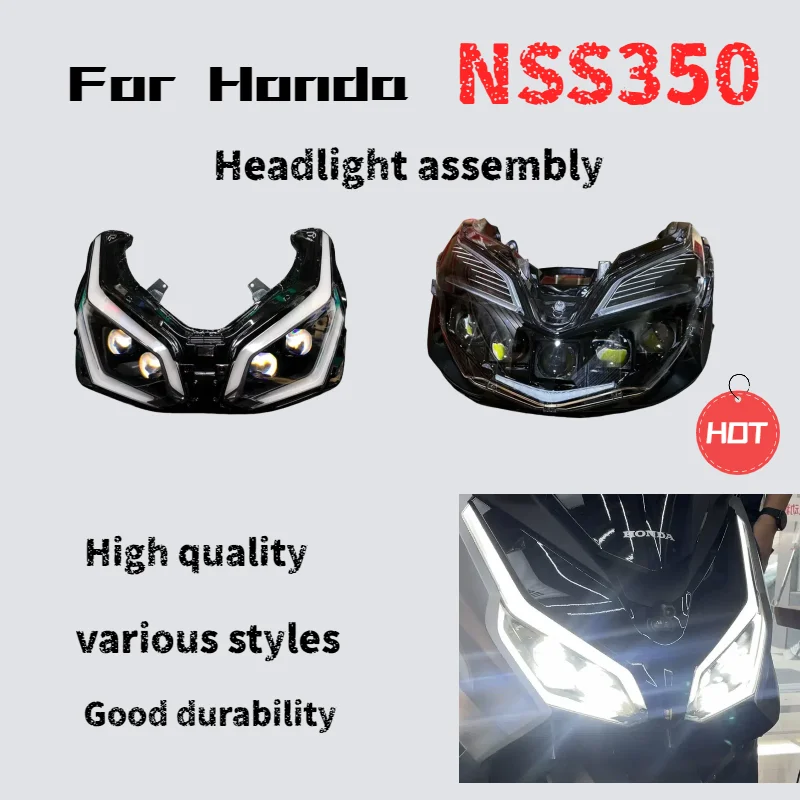Для Honda NSS350 модифицированная фара в сборе, светодиодная матричная линза, модернизированная фара, модифицированная фара
Для Honda NSS350 модифицированная фара в сборе, светодиодная матричная линза, модернизированная фара, модифицированная фара