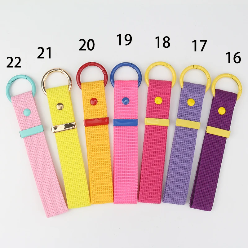 Multicolor Keychain Lanyard Korea Canvas Strap Keyring For Car Keys Holder Women Men Backpack Pendant Key Chain Hanging Strap
Multicolor Keychain Lanyard Korea Canvas Strap Keyring For Car Keys Holder Women Men Backpack Pendant Key Chain Hanging Strap