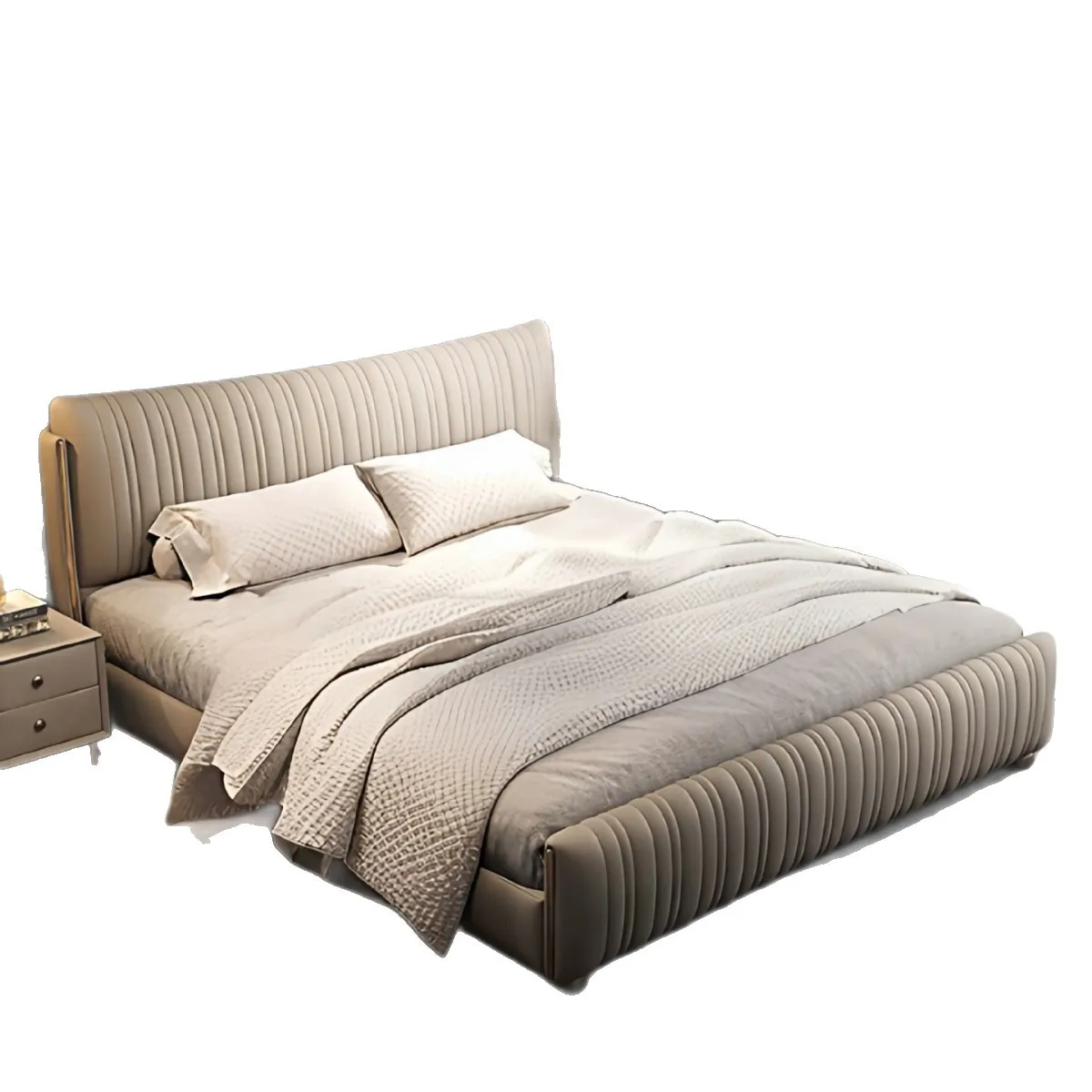 Custom Italian Genuine Leather Bed 1.8m 2026 New Wedding Bed Shell Master Bedroom Fairy Light Luxury Style
Custom Italian Genuine Leather Bed 1.8m 2026 New Wedding Bed Shell Master Bedroom Fairy Light Luxury Style