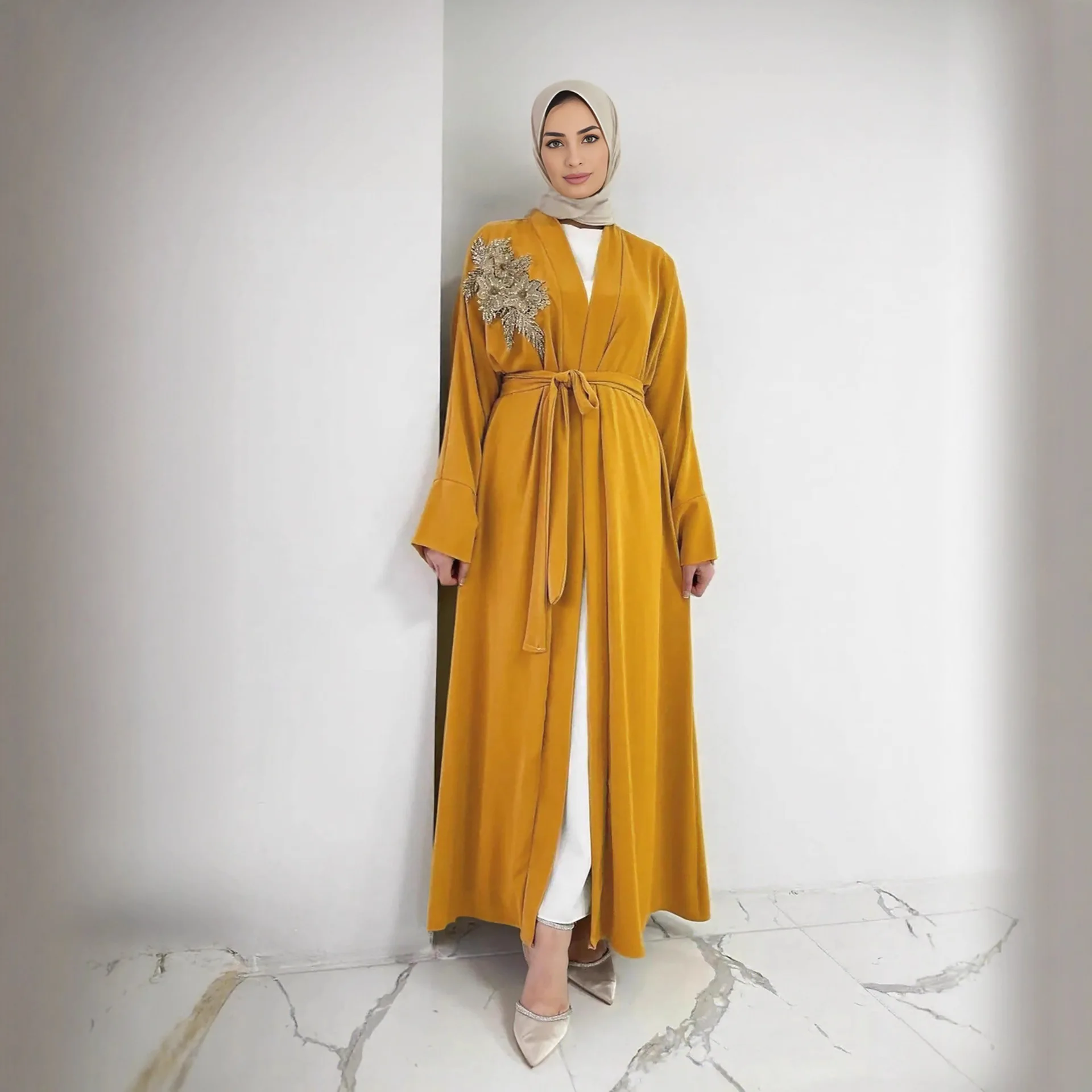 Maxi Dress Middle East Arabian Robe Gown Dubai Turkey Clothing Abaya Muslim Dresses
Maxi Dress Middle East Arabian Robe Gown Dubai Turkey Clothing Abaya Muslim Dresses