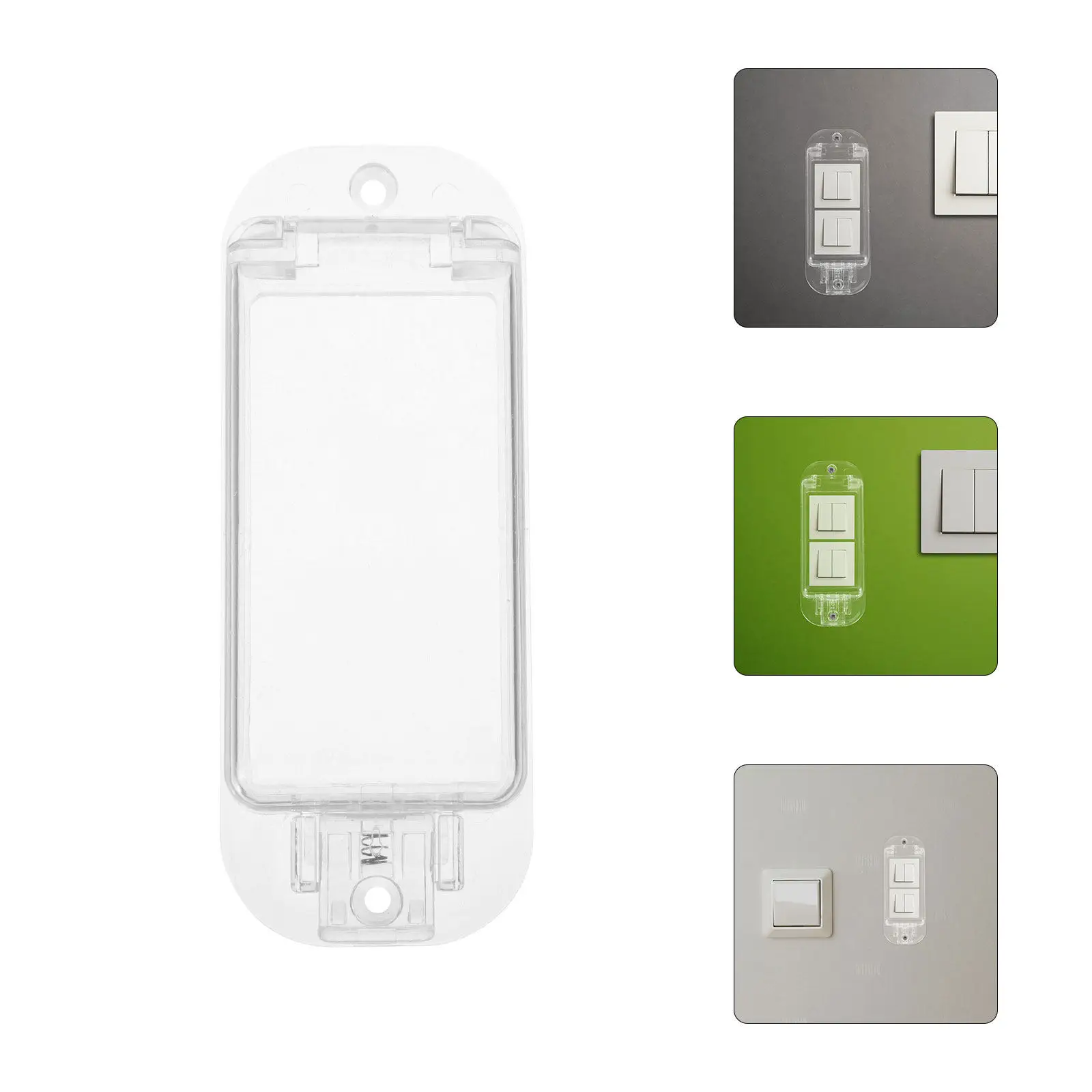 3Pcs Child Proof Light Switch Cover Flip Top Protector for Kids Safety Clear Plastic Wall Switch Guard Easy Install Compatible
3Pcs Child Proof Light Switch Cover Flip Top Protector for Kids Safety Clear Plastic Wall Switch Guard Easy Install Compatible