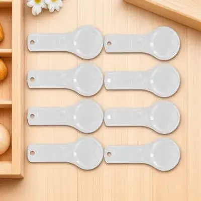 8Pcs Portable Handheld Magnifier 5X 10X Enlarging Lens Compact Design for Reading Documents Science Experiments Insect Viewing