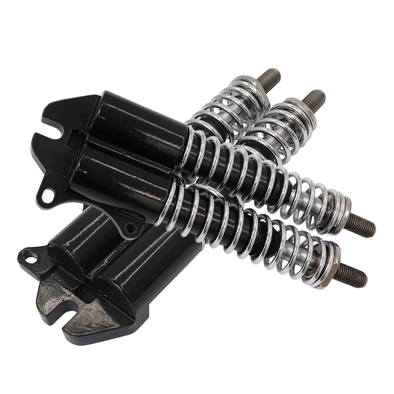 10 Inch Electric Scooter Double Drive Hydraulic Front rear Shock Absorber 12mm Thick Oil Pressure Strong Absorption
10 Inch Electric Scooter Double Drive Hydraulic Front rear Shock Absorber 12mm Thick Oil Pressure Strong Absorption
