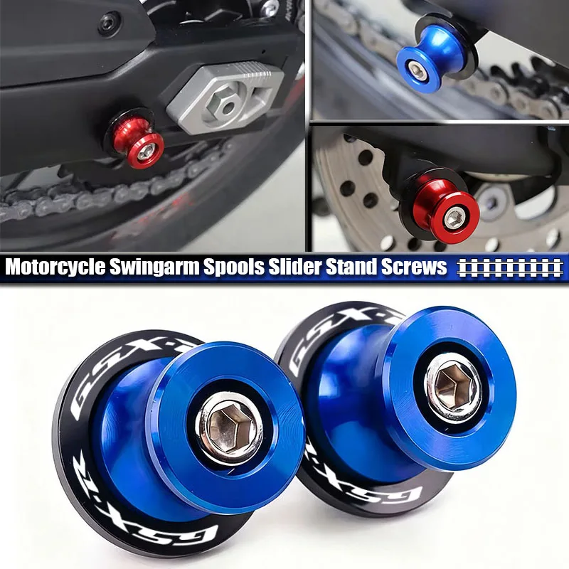 For GSXR 125/150/600/750/1000 GSX-R Spools Sliders Stand Screws CNC M8 Motorcycle Accessories Swingarm 1Pair Bolts
For GSXR 125/150/600/750/1000 GSX-R Spools Sliders Stand Screws CNC M8 Motorcycle Accessories Swingarm 1Pair Bolts