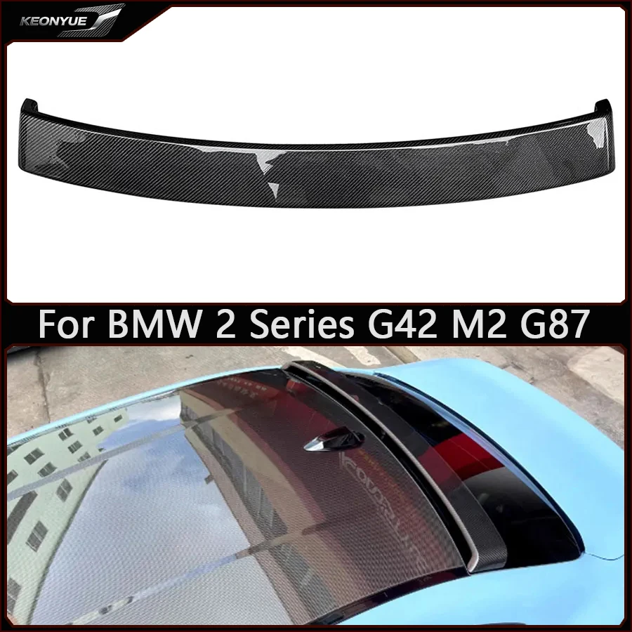 For BMW 2 Series G42 M2 G87 M240 Carbon Fiber spoiler Top Wing Tail fins The top wing car Shunt Deflector Upgrade body kit
For BMW 2 Series G42 M2 G87 M240 Carbon Fiber spoiler Top Wing Tail fins The top wing car Shunt Deflector Upgrade body kit