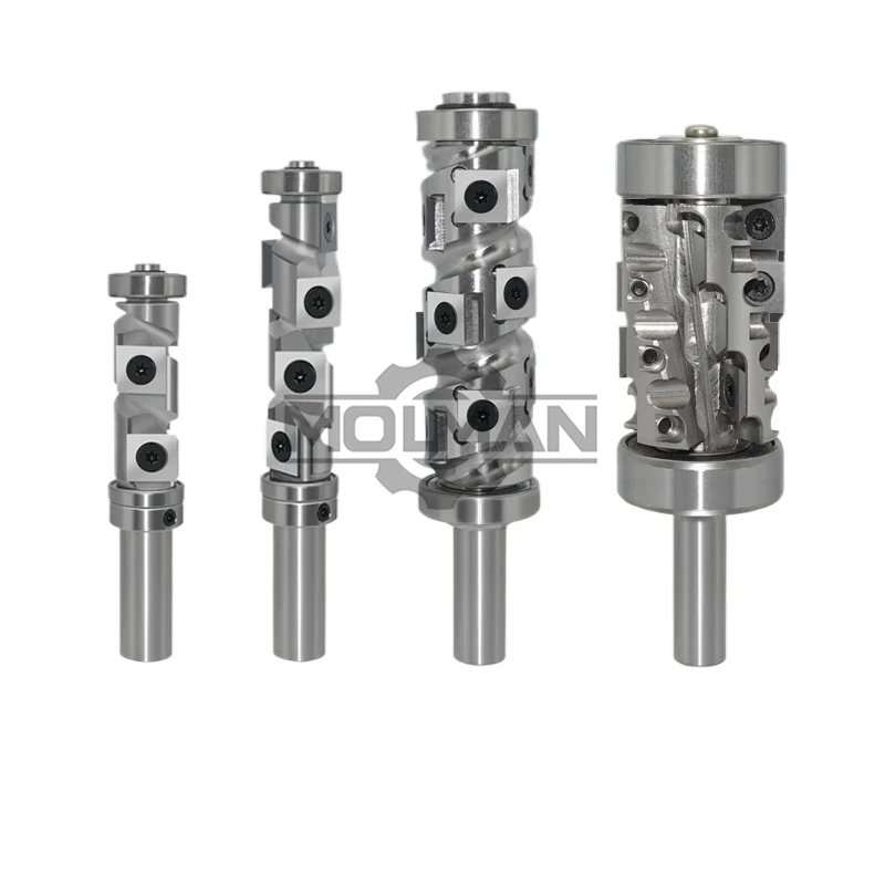 12.7mm Carbide Insert Milling Cutter for Solid Wood Edge Flush Trimming Spoilboard Surfacing CNC Router Bits
12.7mm Carbide Insert Milling Cutter for Solid Wood Edge Flush Trimming Spoilboard Surfacing CNC Router Bits