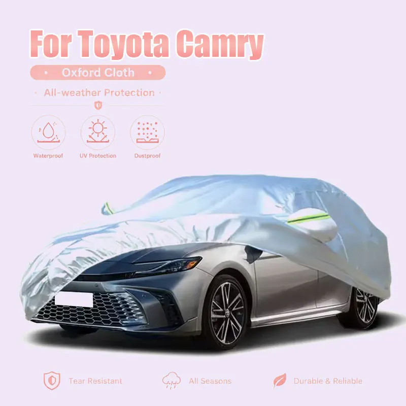 For Toyota Camry Full Car Cover Reflective Strips Waterproof Snowproof Dustproof UV Protection Exterior Accessories
For Toyota Camry Full Car Cover Reflective Strips Waterproof Snowproof Dustproof UV Protection Exterior Accessories