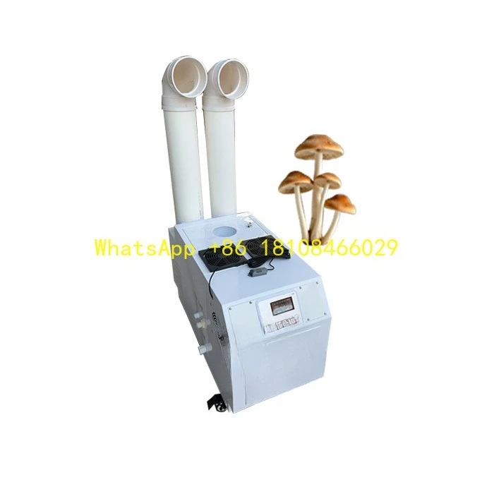 v Moisture Control and Industrial UseHigh Efficiency Ultrasonic Fogger Humidifier for Mushroom Cultivation Greenhouse
v Moisture Control and Industrial UseHigh Efficiency Ultrasonic Fogger Humidifier for Mushroom Cultivation Greenhouse