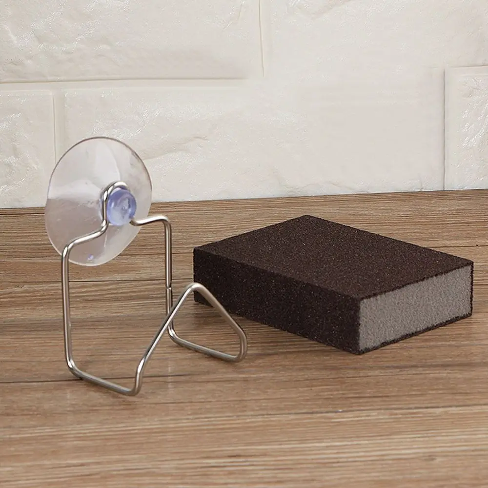 Stainless Steel Drain Rack With Suction Cup Silver Cleaning Cloth Shelf Resuable Portable Sponge Sink Rack Bathroom
Stainless Steel Drain Rack With Suction Cup Silver Cleaning Cloth Shelf Resuable Portable Sponge Sink Rack Bathroom