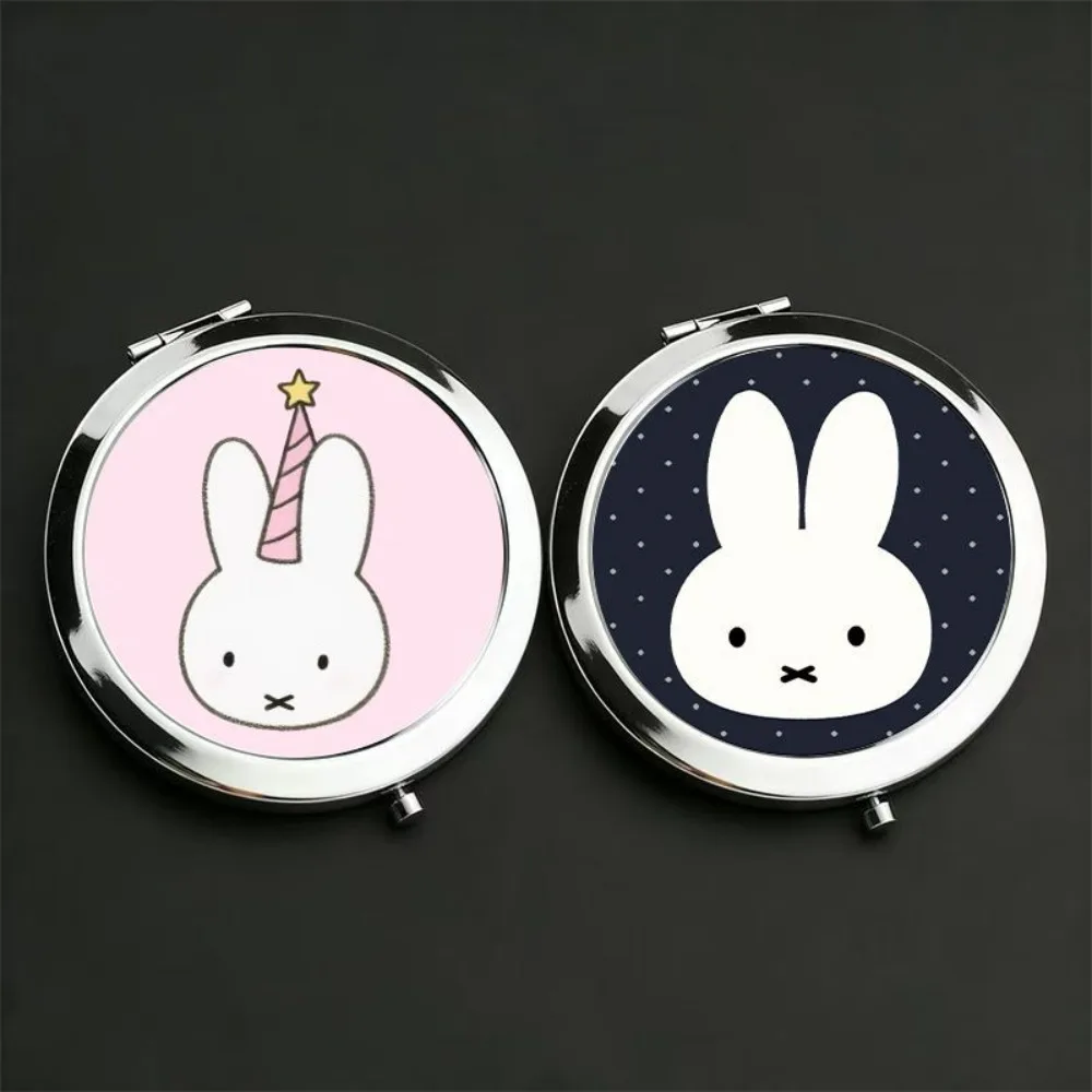 Miffy Rabbit Folding Mirror Portable Double-sided Round Mini Makeup Mirror Cute Cartoon Women Student Outdoor Handheld Daily Use
Miffy Rabbit Folding Mirror Portable Double-sided Round Mini Makeup Mirror Cute Cartoon Women Student Outdoor Handheld Daily Use
