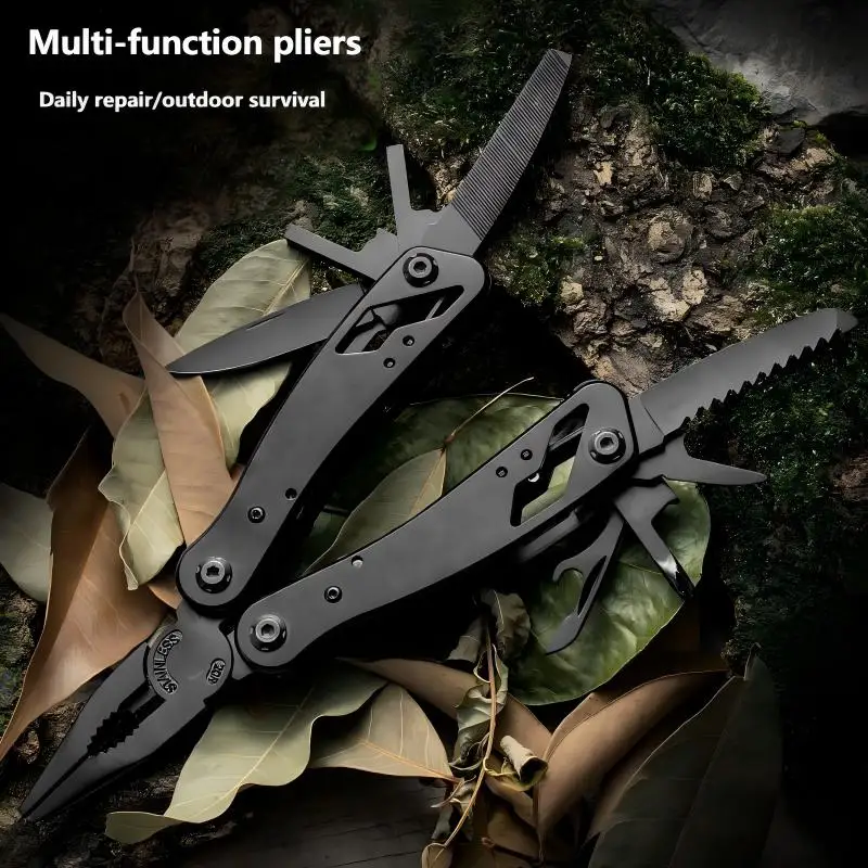 Multi functional pliers, outdoor mini folding pliers, telescopic combination knife pliers, outdoor emergency tool pliers
Multi functional pliers, outdoor mini folding pliers, telescopic combination knife pliers, outdoor emergency tool pliers
