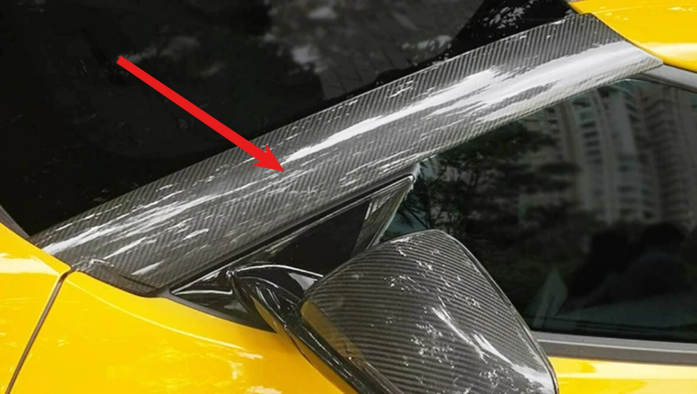 UV-Resistant FORToyota GR Supra A90 MK5 A-Pillar Decorative Cover Dry Carbon Fiber
UV-Resistant FORToyota GR Supra A90 MK5 A-Pillar Decorative Cover Dry Carbon Fiber