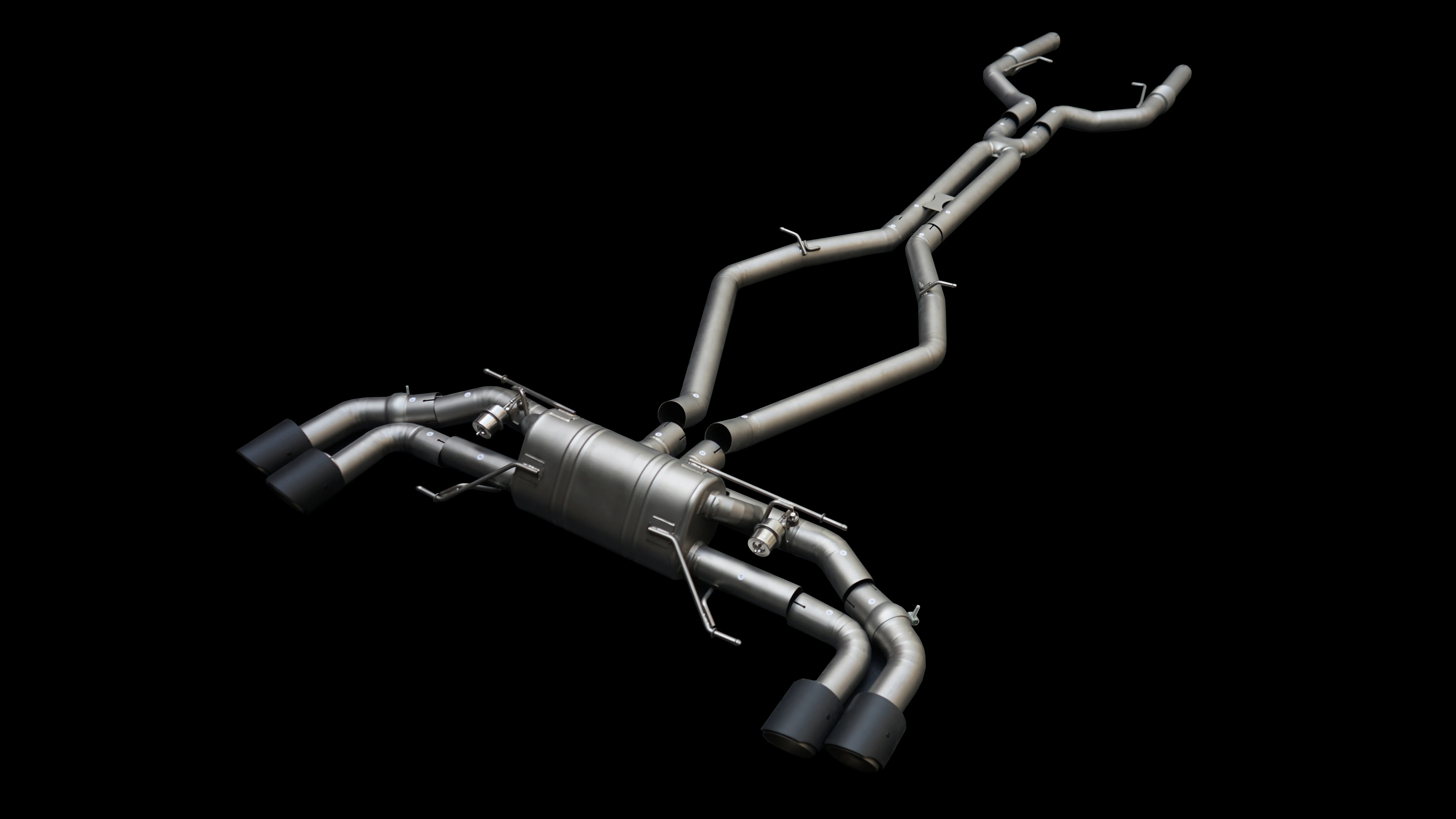 KA Tuning SS Catback Exhaust System for Alfa Romeo Giulia Stelvio Quadrifoglio 2.9T Performance Rear Section Muffler with Valve
KA Tuning SS Catback Exhaust System for Alfa Romeo Giulia Stelvio Quadrifoglio 2.9T Performance Rear Section Muffler with Valve
