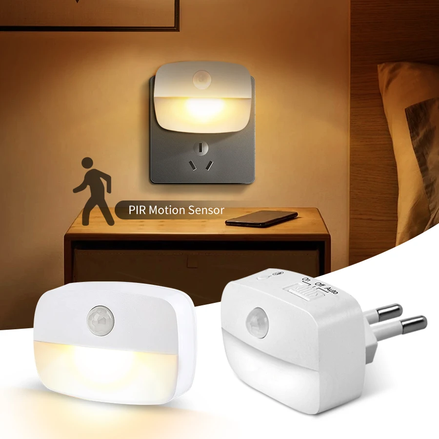 Mini LED Night Light EU Plug In Smart Motion Sensor Light 220V Wall Lamp for Home Aisle WC Hallway Staircase Bedroom Night Lamp
Mini LED Night Light EU Plug In Smart Motion Sensor Light 220V Wall Lamp for Home Aisle WC Hallway Staircase Bedroom Night Lamp