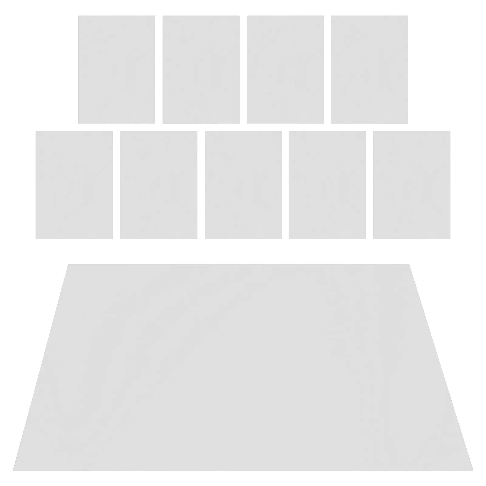 10Pcs Clear Plastic Sheets 16x12 Inch Transparent Window Panes for Dollhouse Window Replacement Micro Landscape DIY Projects
10Pcs Clear Plastic Sheets 16x12 Inch Transparent Window Panes for Dollhouse Window Replacement Micro Landscape DIY Projects