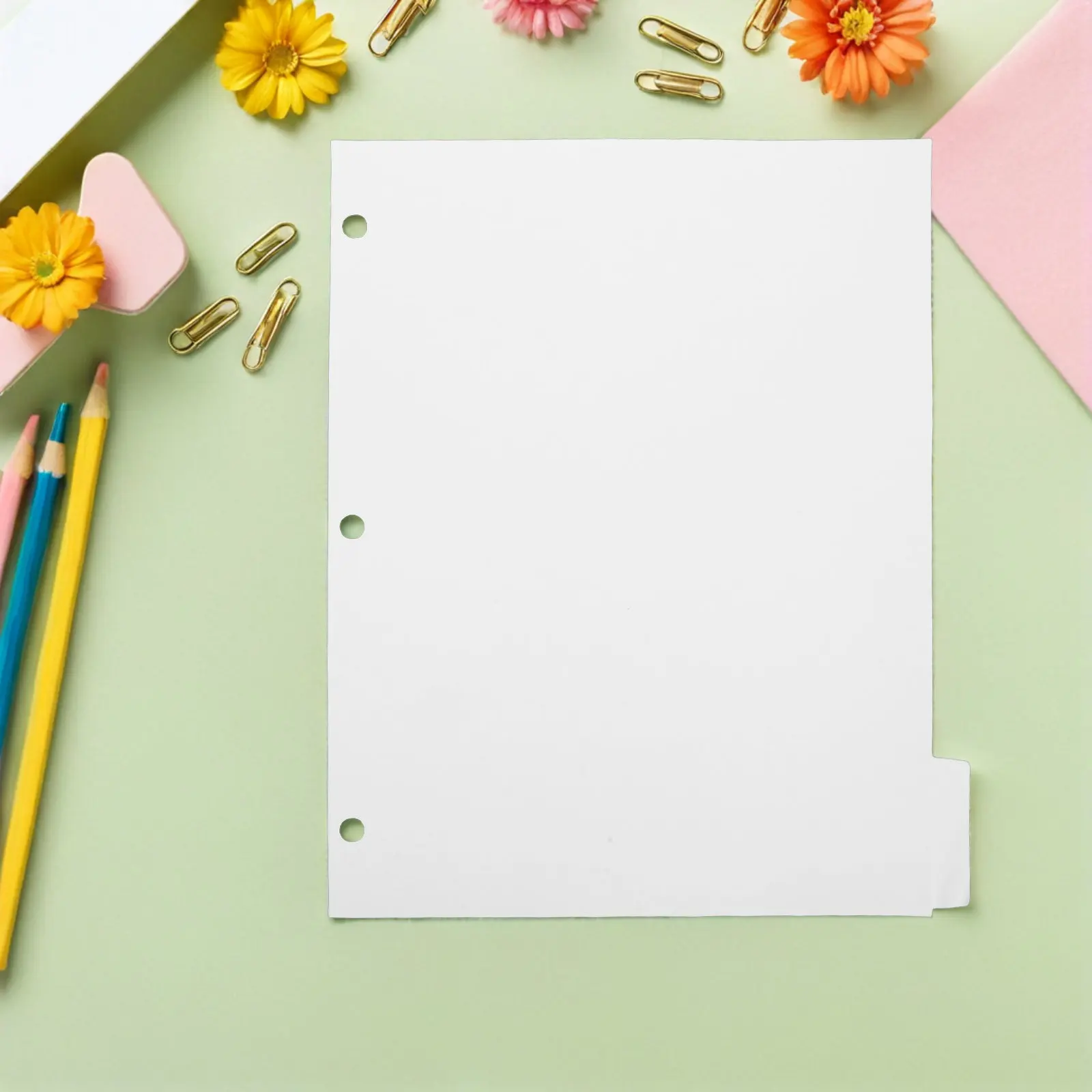 4Sets White Blank Write on Index Dividers Loose Leaf Binder Tabs 11x9 Page Separators 3 Hole Punch Organizers Page Dividers
4Sets White Blank Write on Index Dividers Loose Leaf Binder Tabs 11x9 Page Separators 3 Hole Punch Organizers Page Dividers