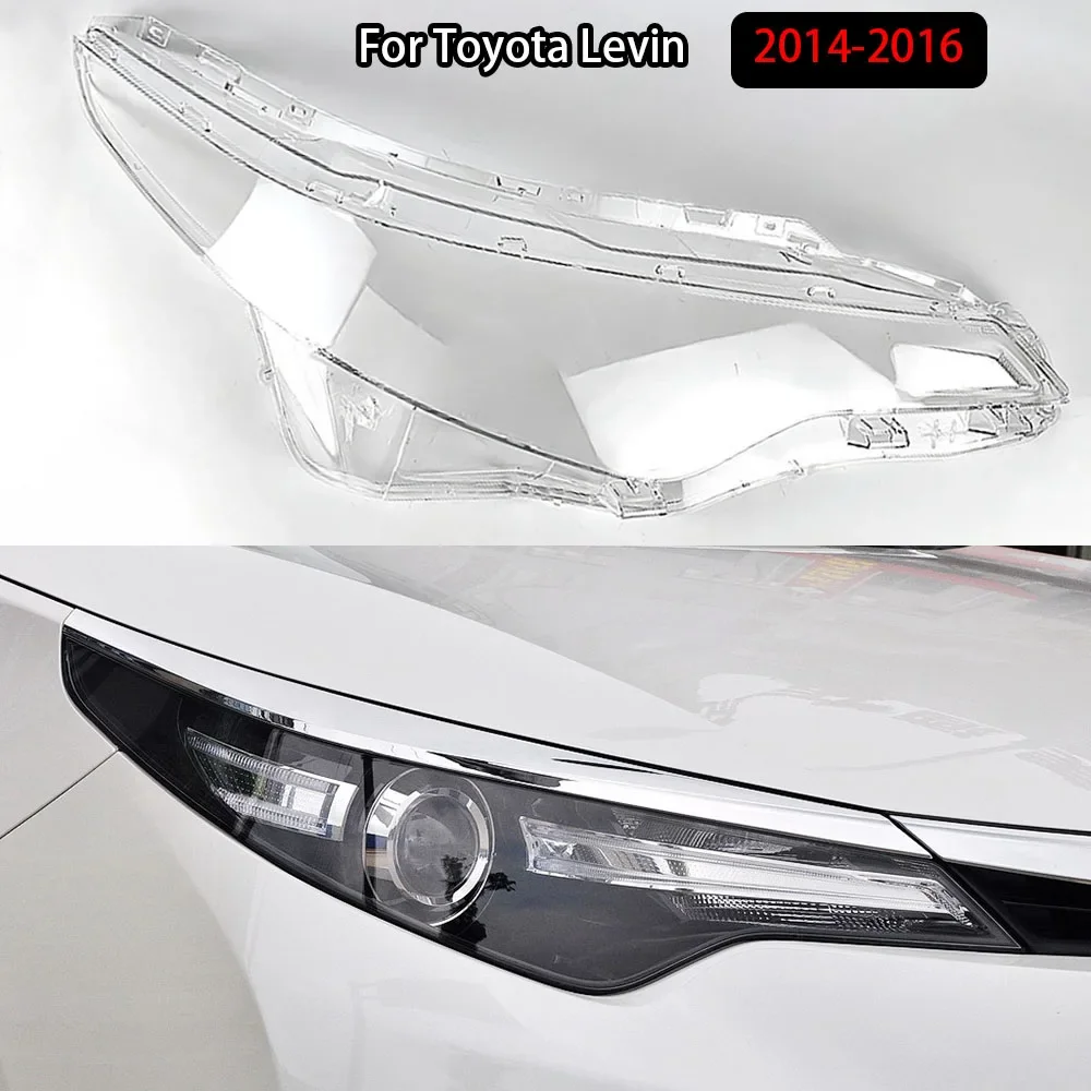 For Toyota Levin 2014-2016 Front Headlamps Cover Lens Headlights Shade Transparent Lampshade Plexiglass Shell Replace Housing
For Toyota Levin 2014-2016 Front Headlamps Cover Lens Headlights Shade Transparent Lampshade Plexiglass Shell Replace Housing