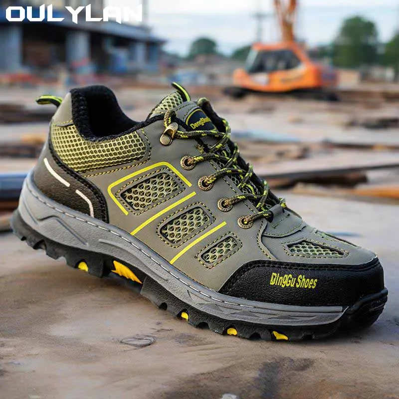 Oulylan Work Lightweight Sport Sneakers Steel Toes Safety Tennis Protection Labor Shoes Men Hiking Shoes Safety Shoes
Oulylan Work Lightweight Sport Sneakers Steel Toes Safety Tennis Protection Labor Shoes Men Hiking Shoes Safety Shoes