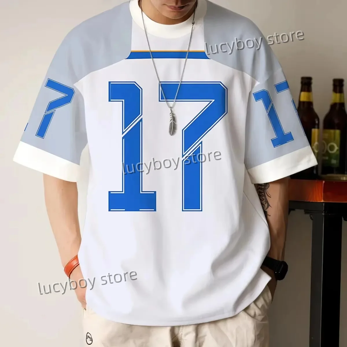 Men Football T-Shirt Number Print Training T-Shirt Man Round Neck Sportwear Running T-Shirt Vintage Oversize Tops Men Clothing
Men Football T-Shirt Number Print Training T-Shirt Man Round Neck Sportwear Running T-Shirt Vintage Oversize Tops Men Clothing