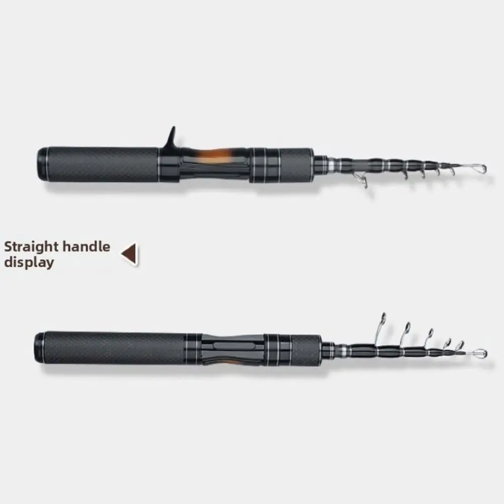 UL Carbon Handle Telescopic Fishing Rod Solid Tip Ultralight Travel Rod 1.5m Length 1.8m Length Portable Fishing Rod Travel
UL Carbon Handle Telescopic Fishing Rod Solid Tip Ultralight Travel Rod 1.5m Length 1.8m Length Portable Fishing Rod Travel