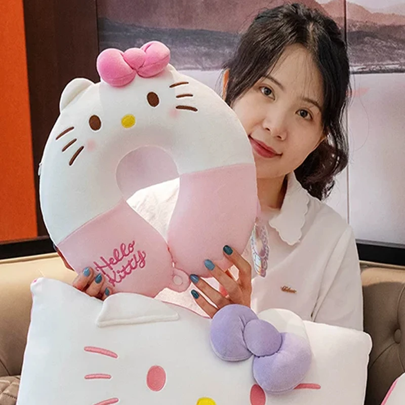 Sanrio Cute U-shaped Neck Pillow Hello Kitty Purin Pochacco Portable Nap Pillow Perfect for Neck Support Kuromi Plush Toy
Sanrio Cute U-shaped Neck Pillow Hello Kitty Purin Pochacco Portable Nap Pillow Perfect for Neck Support Kuromi Plush Toy