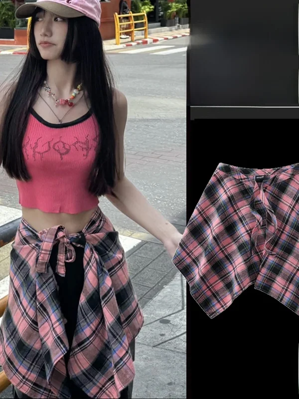 Korean Sle High Waist A-Line Skirt Soft Comfortable One-Piece Cheered Women's Summer Skirt with Belt Anti-Light
Korean Sle High Waist A-Line Skirt Soft Comfortable One-Piece Cheered Women's Summer Skirt with Belt Anti-Light
