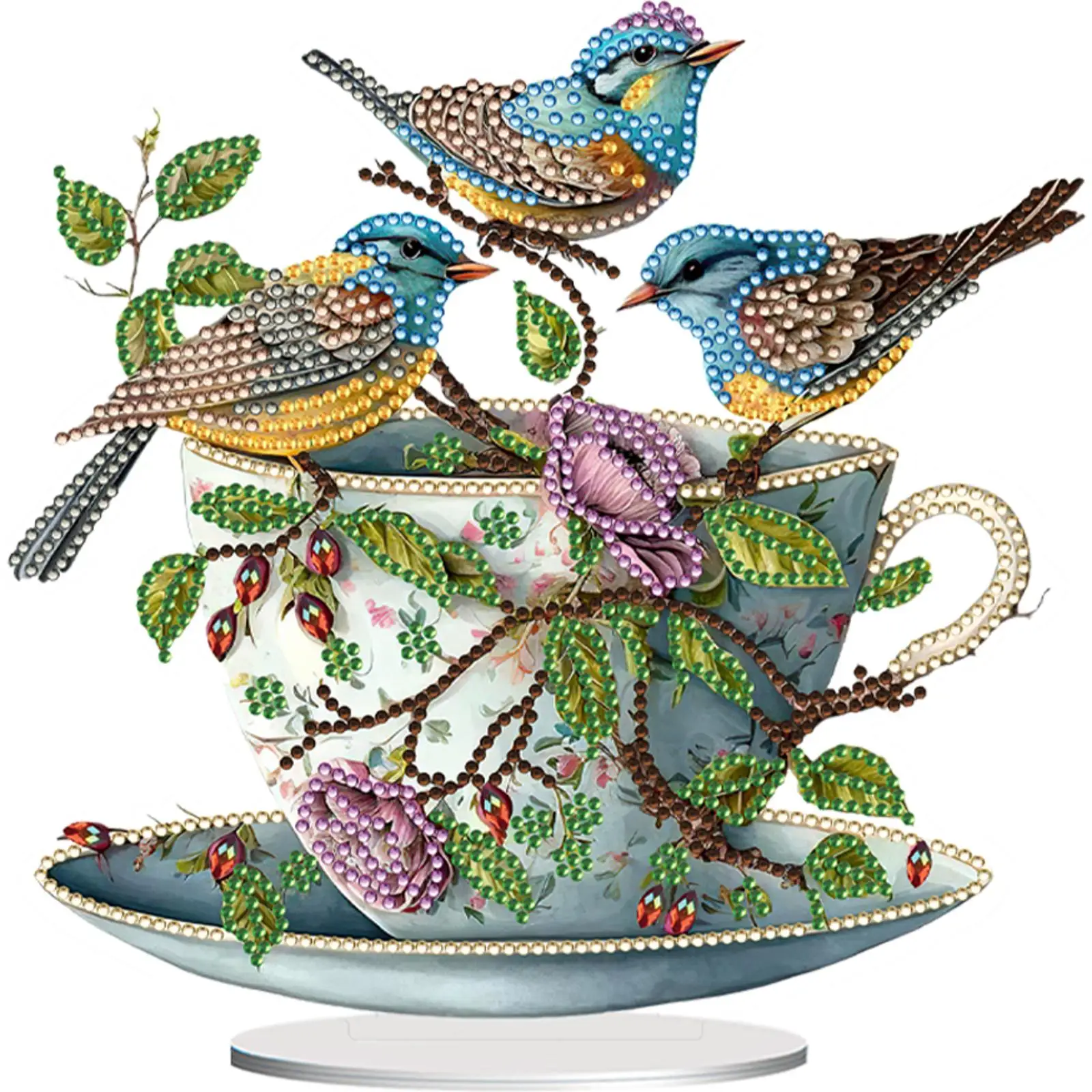 Чайная чашка птица 2D плоская DIY алмазная живопись настольные украшения комплект алмазная живопись настольные украшения спальня украшение стола
Чайная чашка птица 2D плоская DIY алмазная живопись настольные украшения комплект алмазная живопись настольные украшения спальня украшение стола